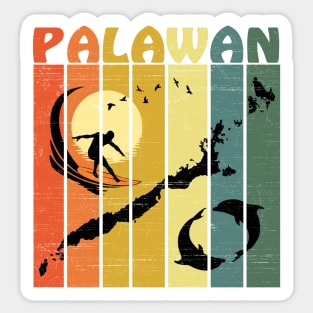 Palawan Surfing Sticker